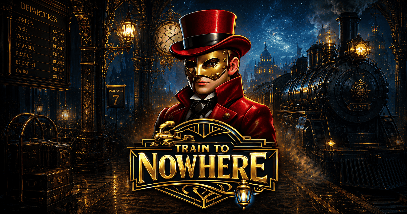 Train To Nowhere Slot Demo by Silver Play slot cover image