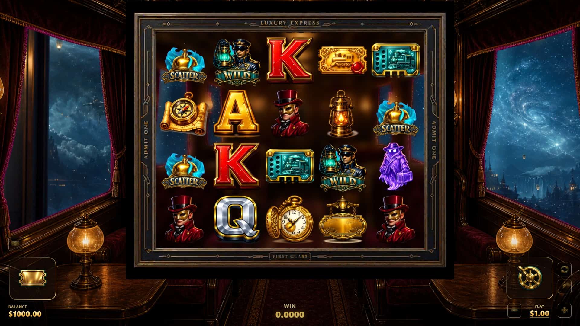 Train To Nowhere slot gameplay reels