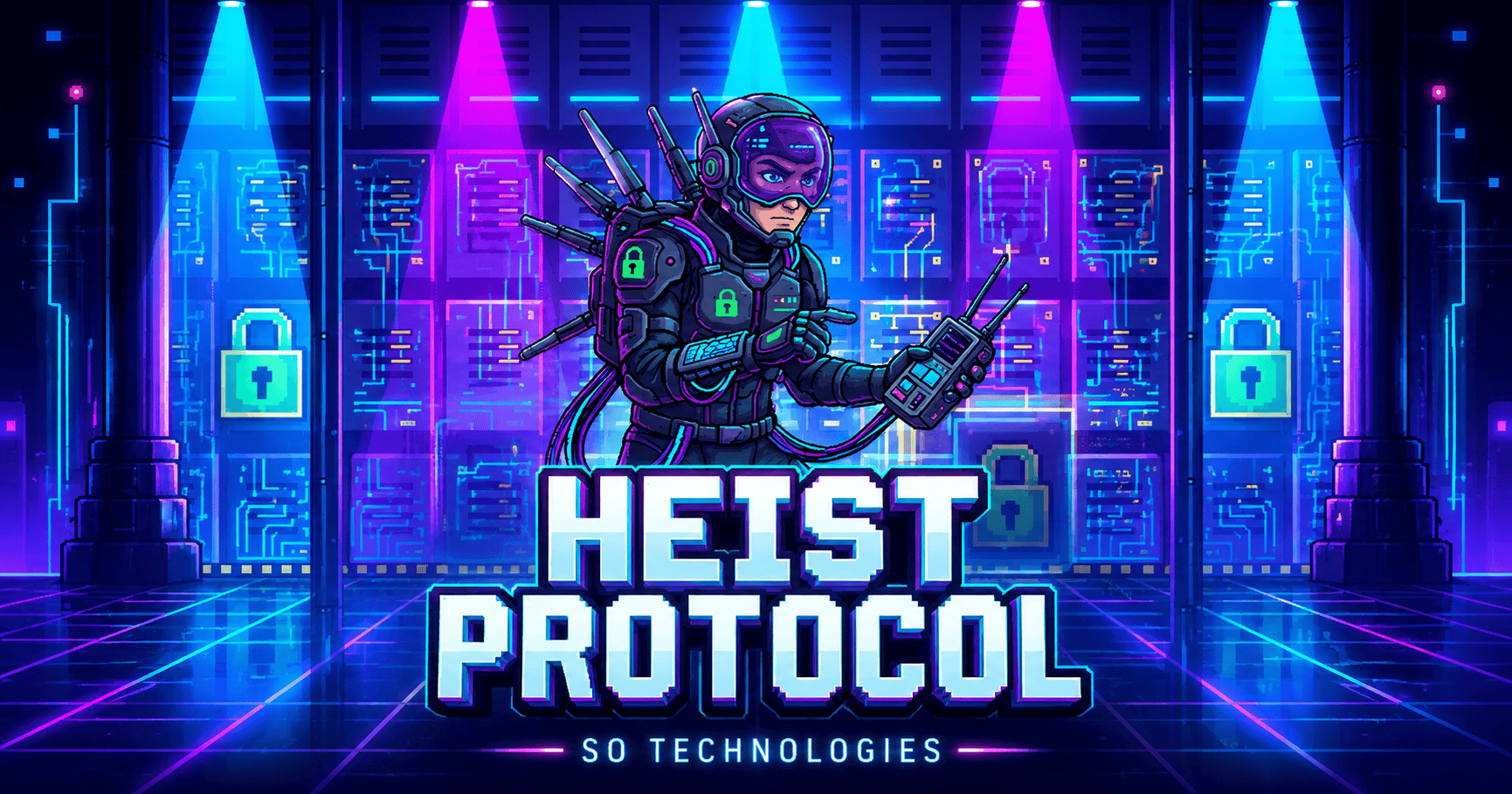 Heist Protocol Slot Demo by So Technologies slot cover image