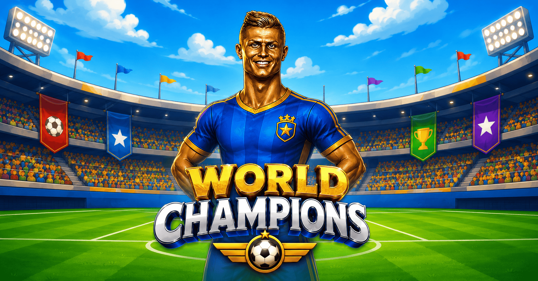 World Champions Slot Demo by Spinforge Studios slot cover image
