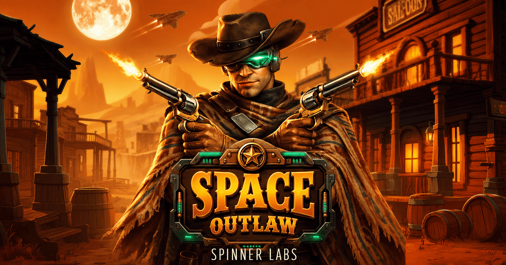 Space Outlaw Slot Demo by Spinner Labs slot cover image