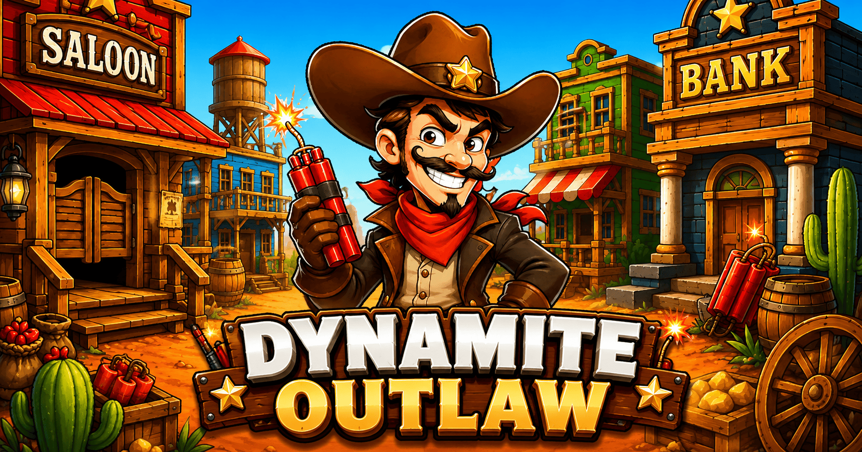 Dynamite Outlaw Slot Demo by Spinova slot cover image