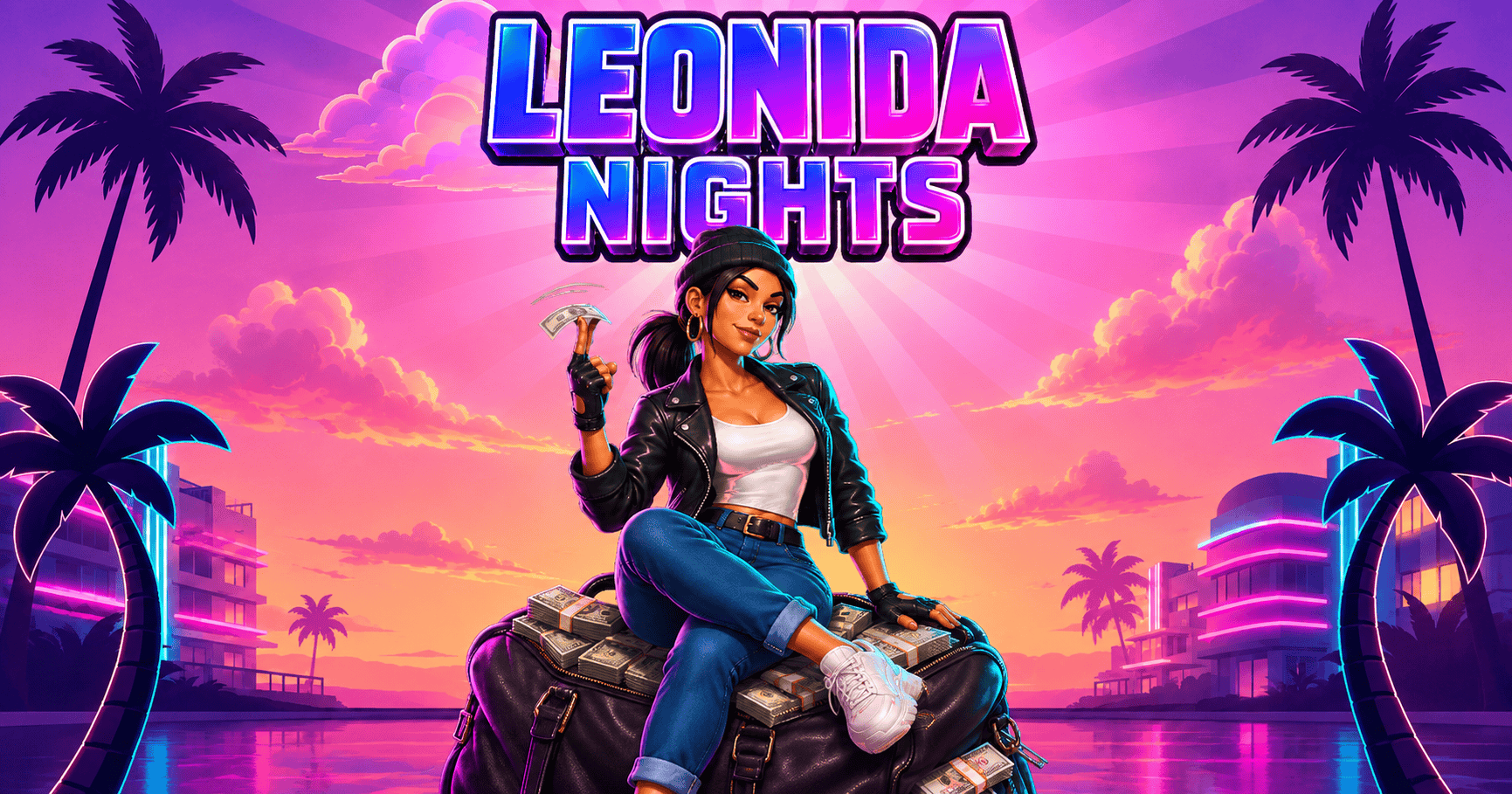 Leonida Nights Slot Demo by Sspilot slot cover image