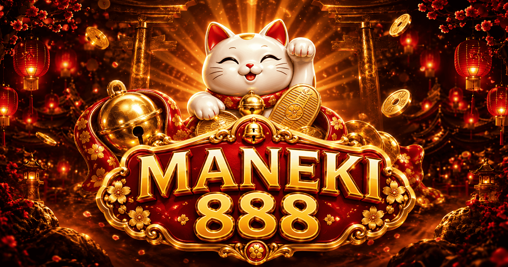 Maneki 888 Slot Demo by Sspilot slot cover image