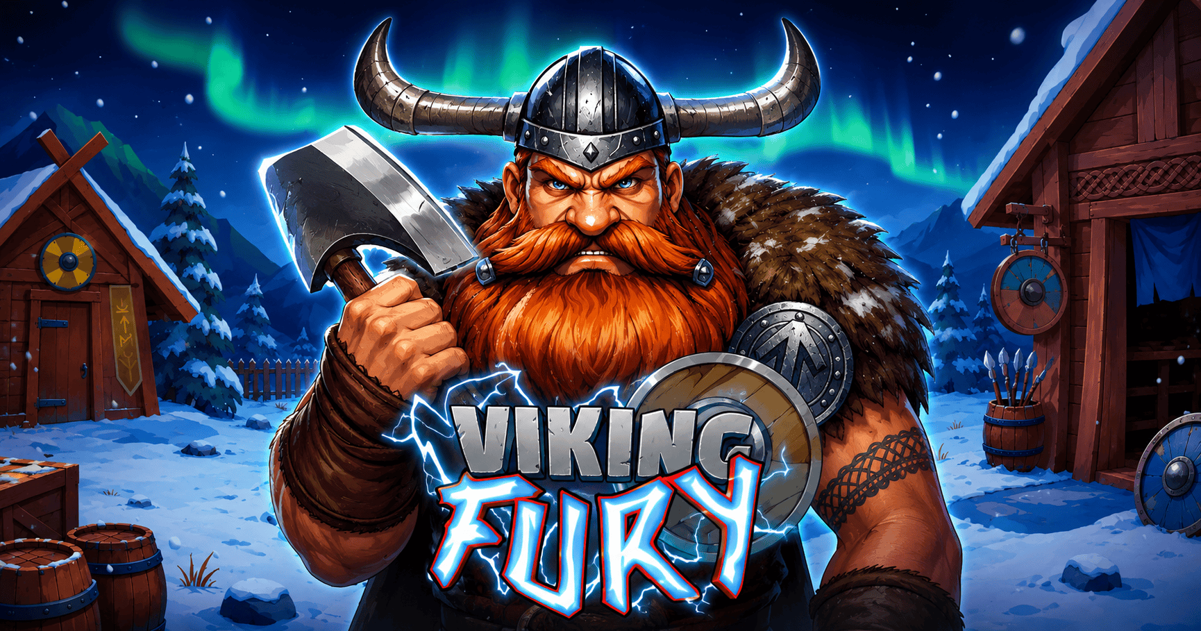 Viking Fury Cluster Pays Slot Demo by Stacy S Cookies slot cover image
