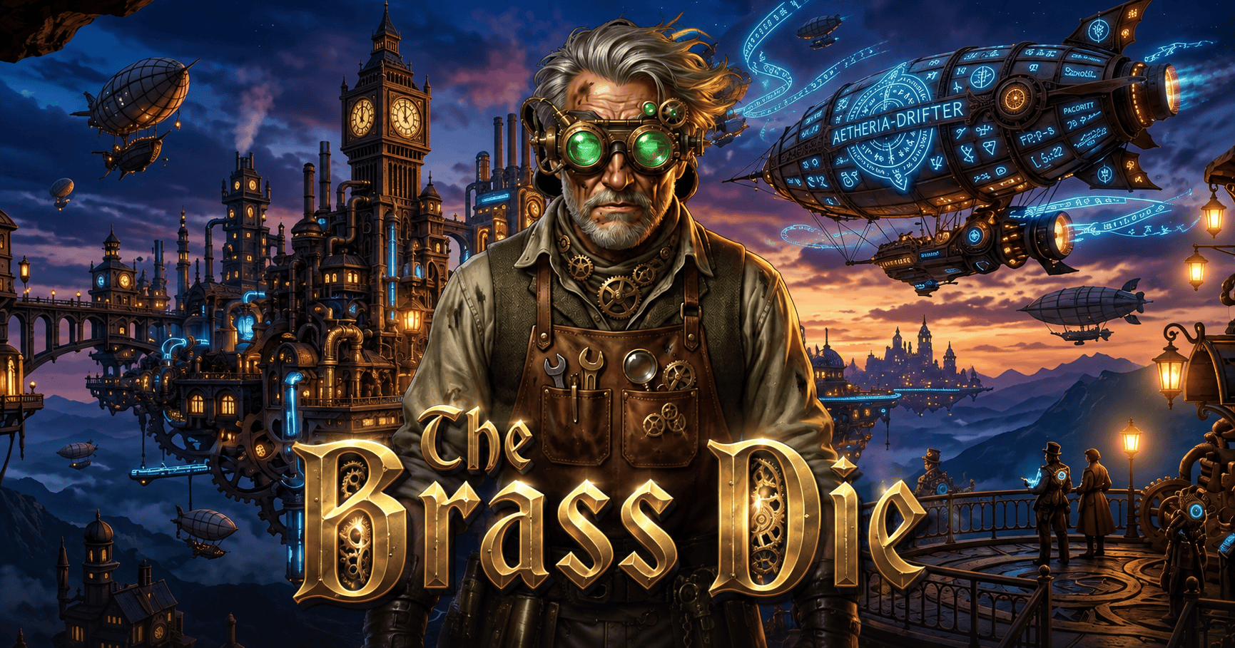 The Brass Die Slot Demo by Steamrise Games slot cover image