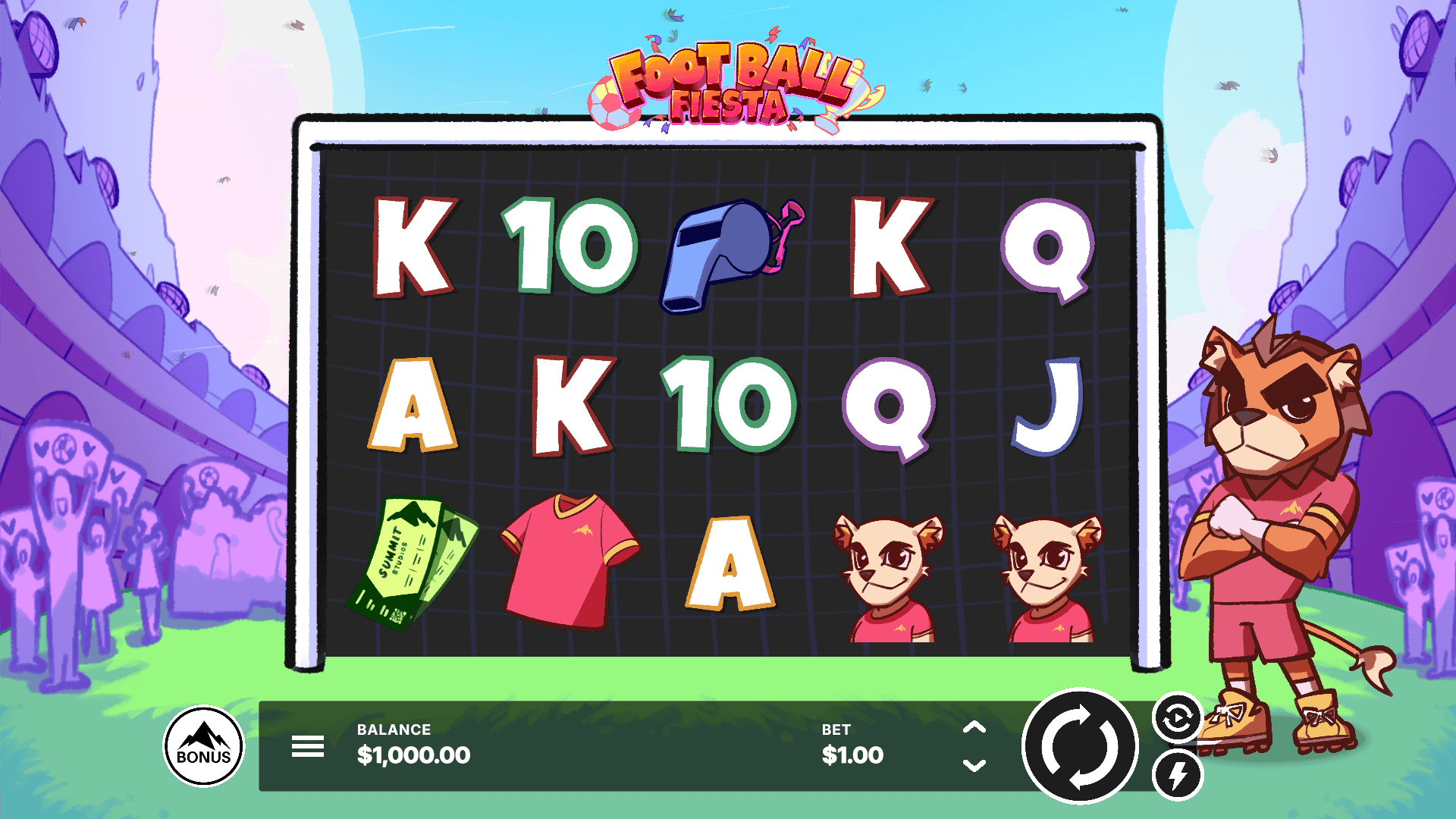 Football Fiesta slot gameplay reels