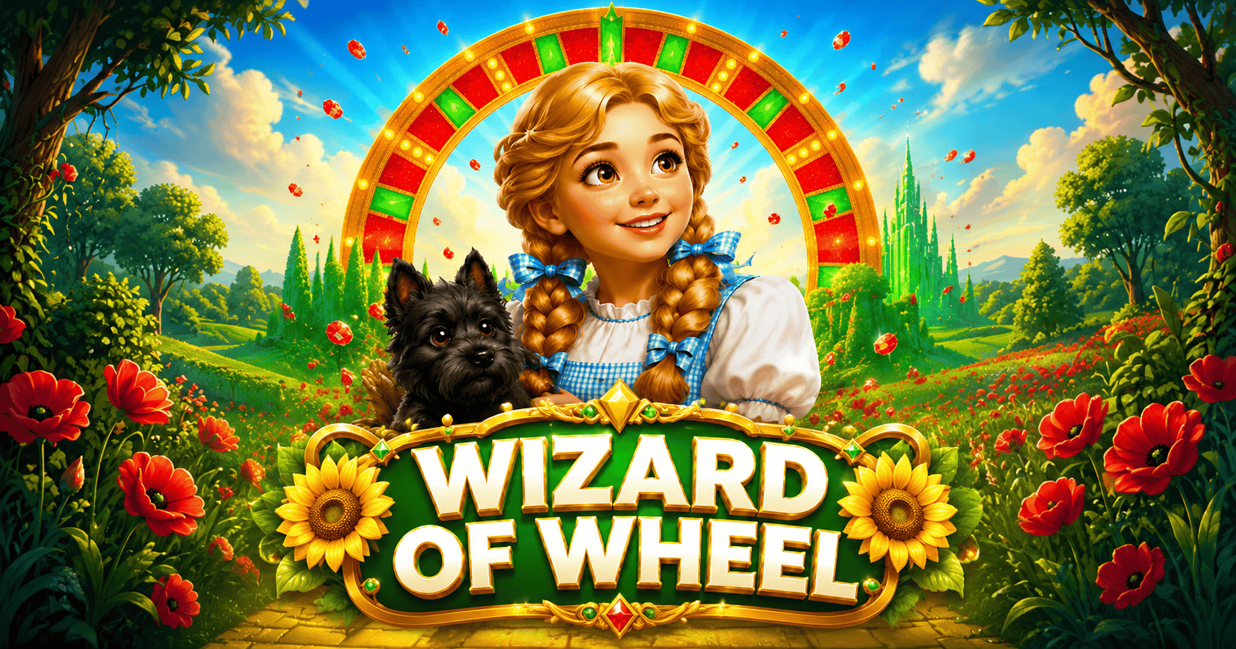 Wizard Of Wheel Slot Demo by Sunflower Gaming slot cover image
