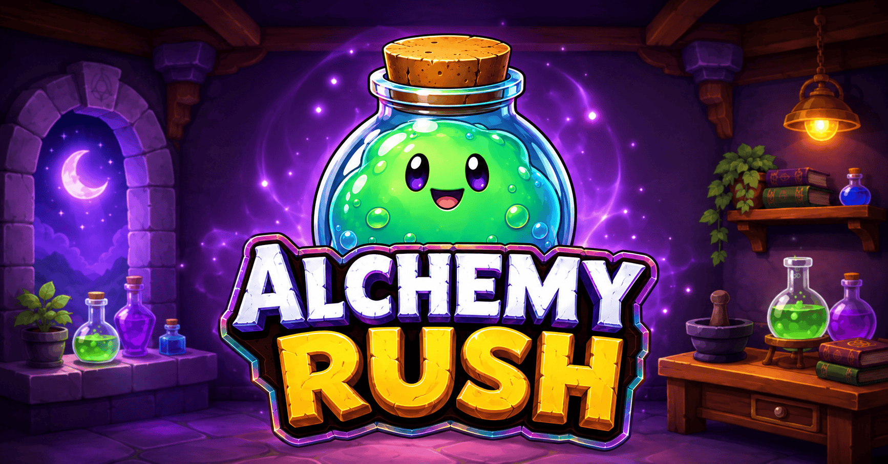 Alchemy Rush Slot Demo by Syntora Games slot cover image