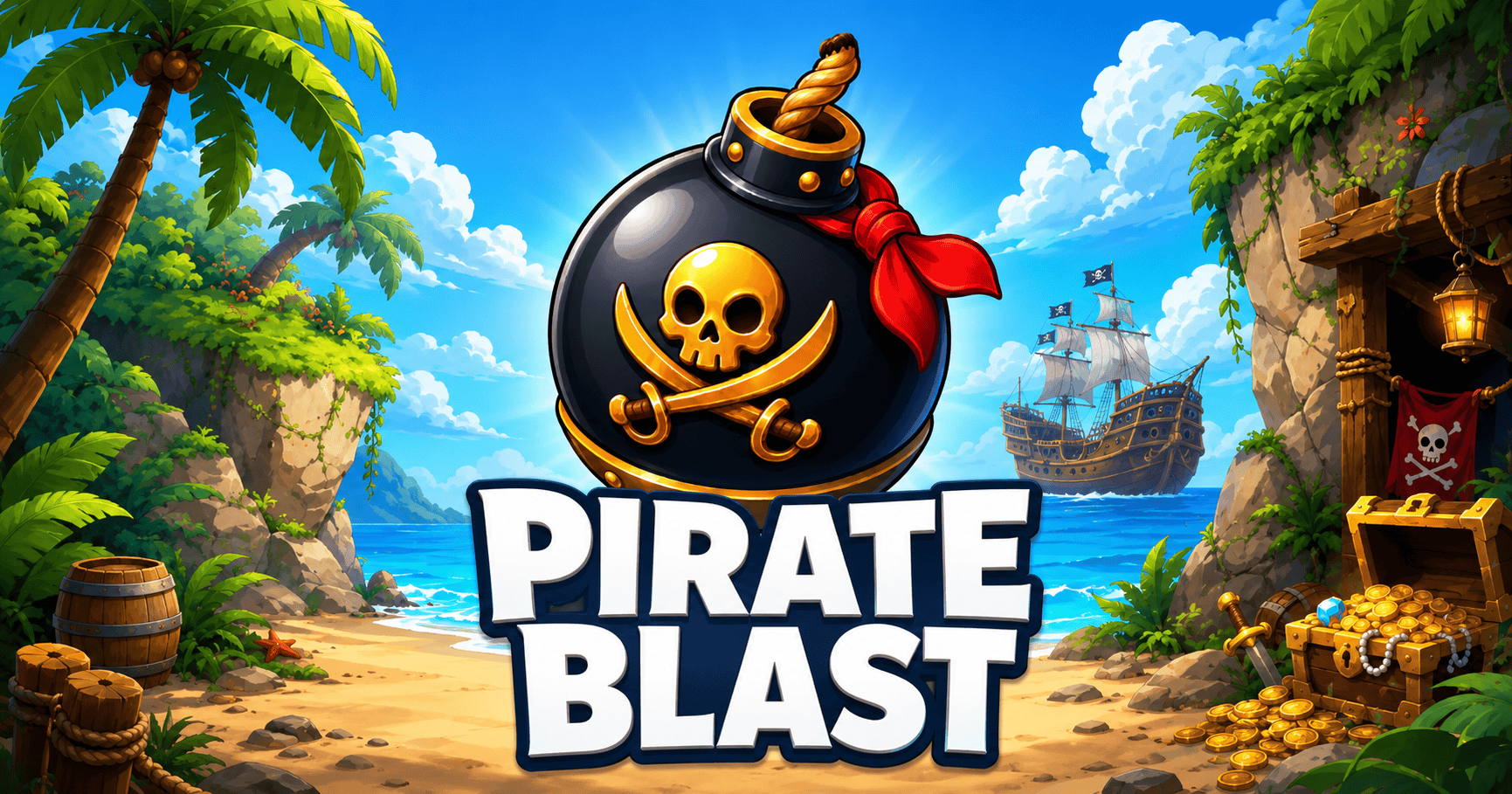 Pirate Blast Slot Demo by Syntora Games slot cover image
