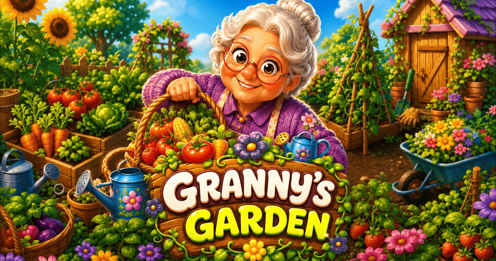 Grannys Garden Slot Demo by Talore Labs slot cover image