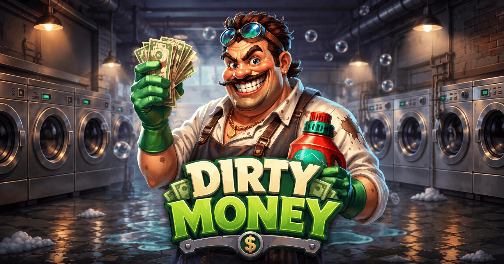 Dirty Money Slot Demo by Tennex Gaming slot cover image