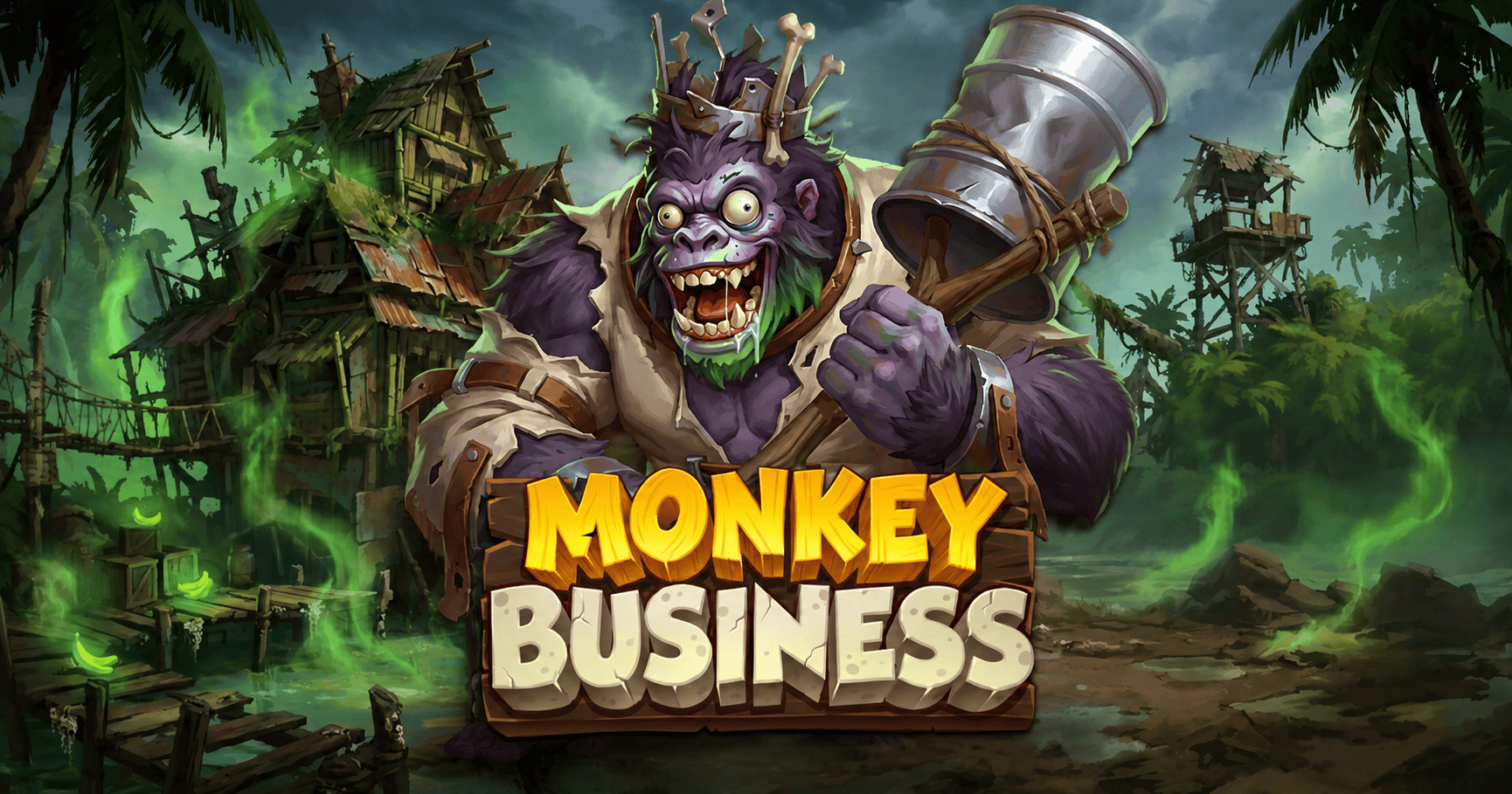Monkey Business Slot Demo by Terminal Games slot cover image
