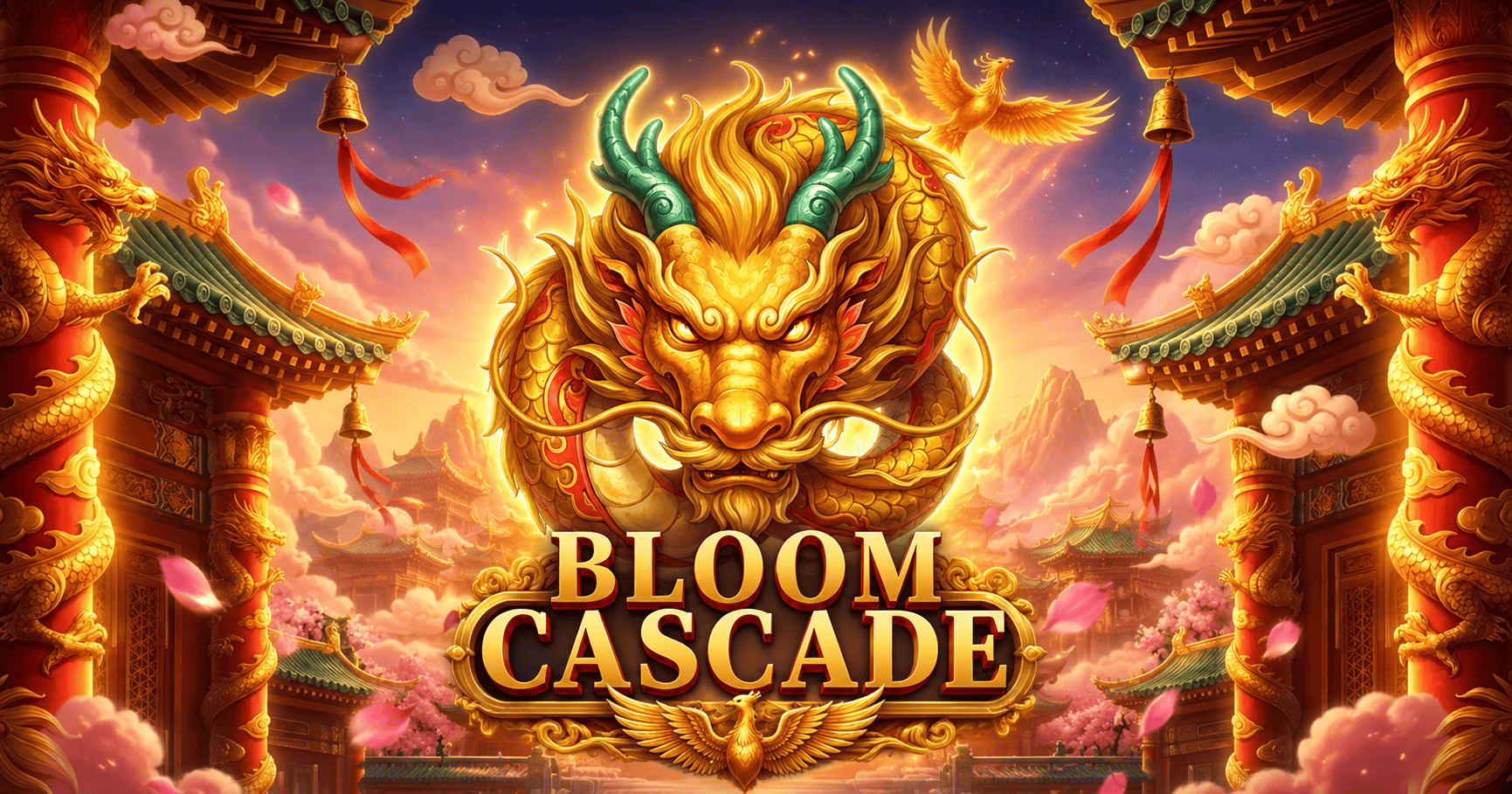 Bloom Cascade Slot Demo by Tilt Room Games slot cover image