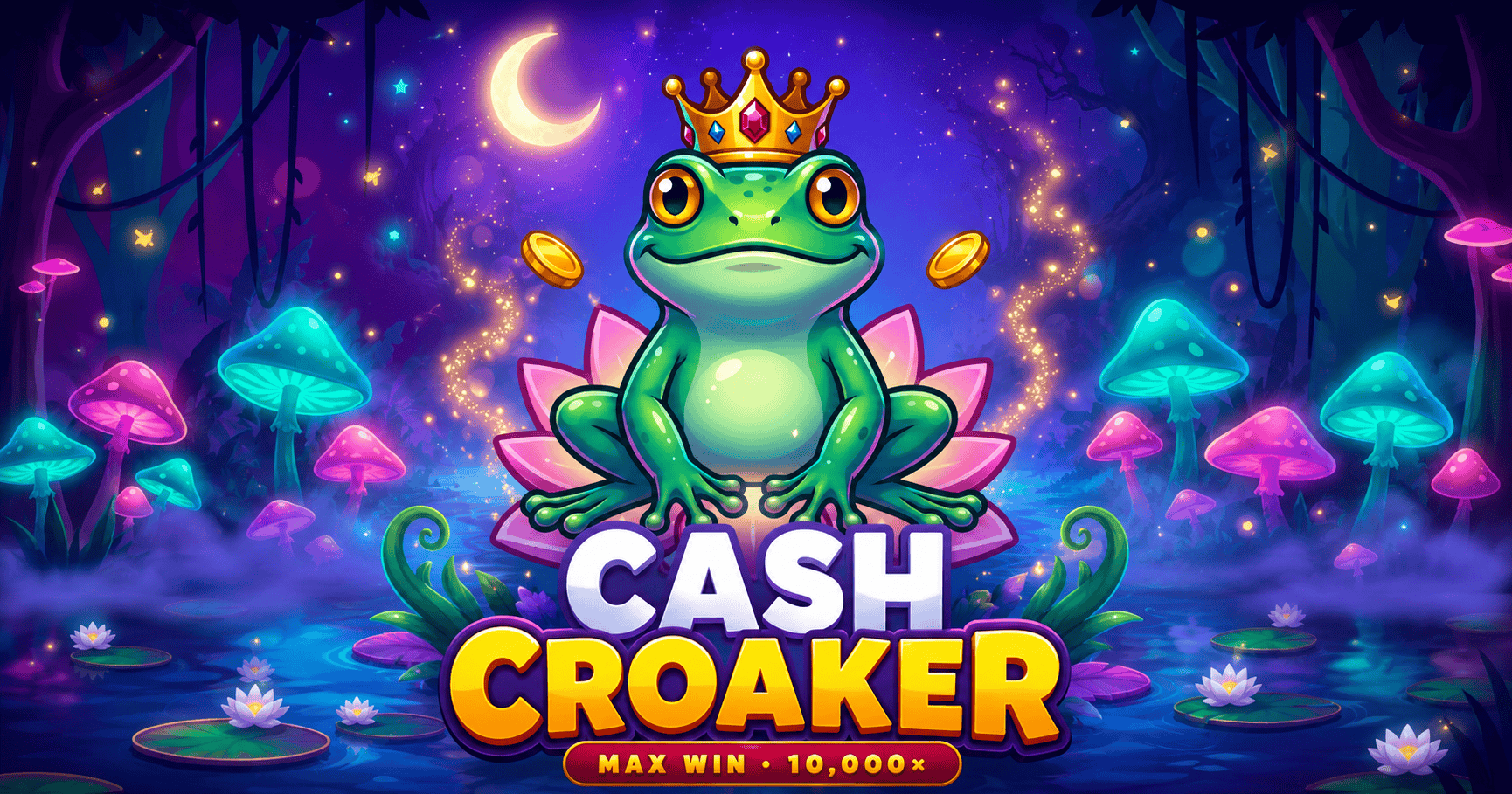 Cash Croaker Slot Demo by Tilt Room Games slot cover image