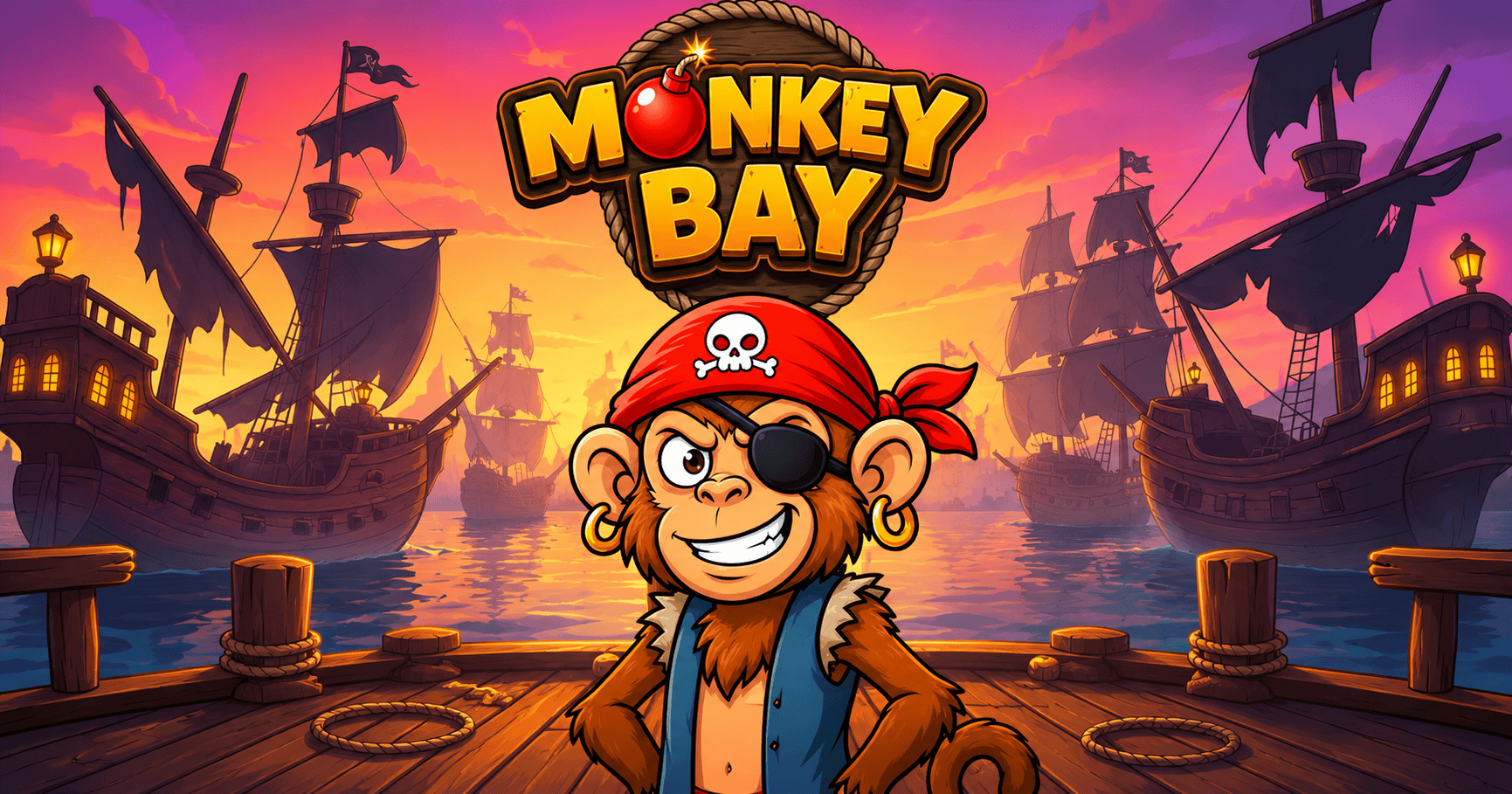 Monkey Bay Slot Demo by Titan Gaming slot cover image