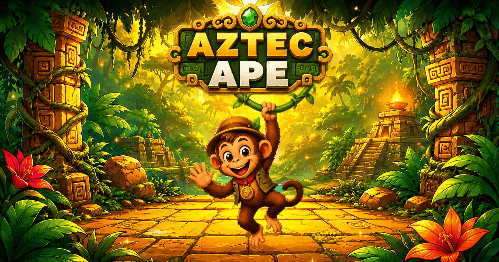 Aztec Ape Slot Demo by Top Level Gaming slot cover image
