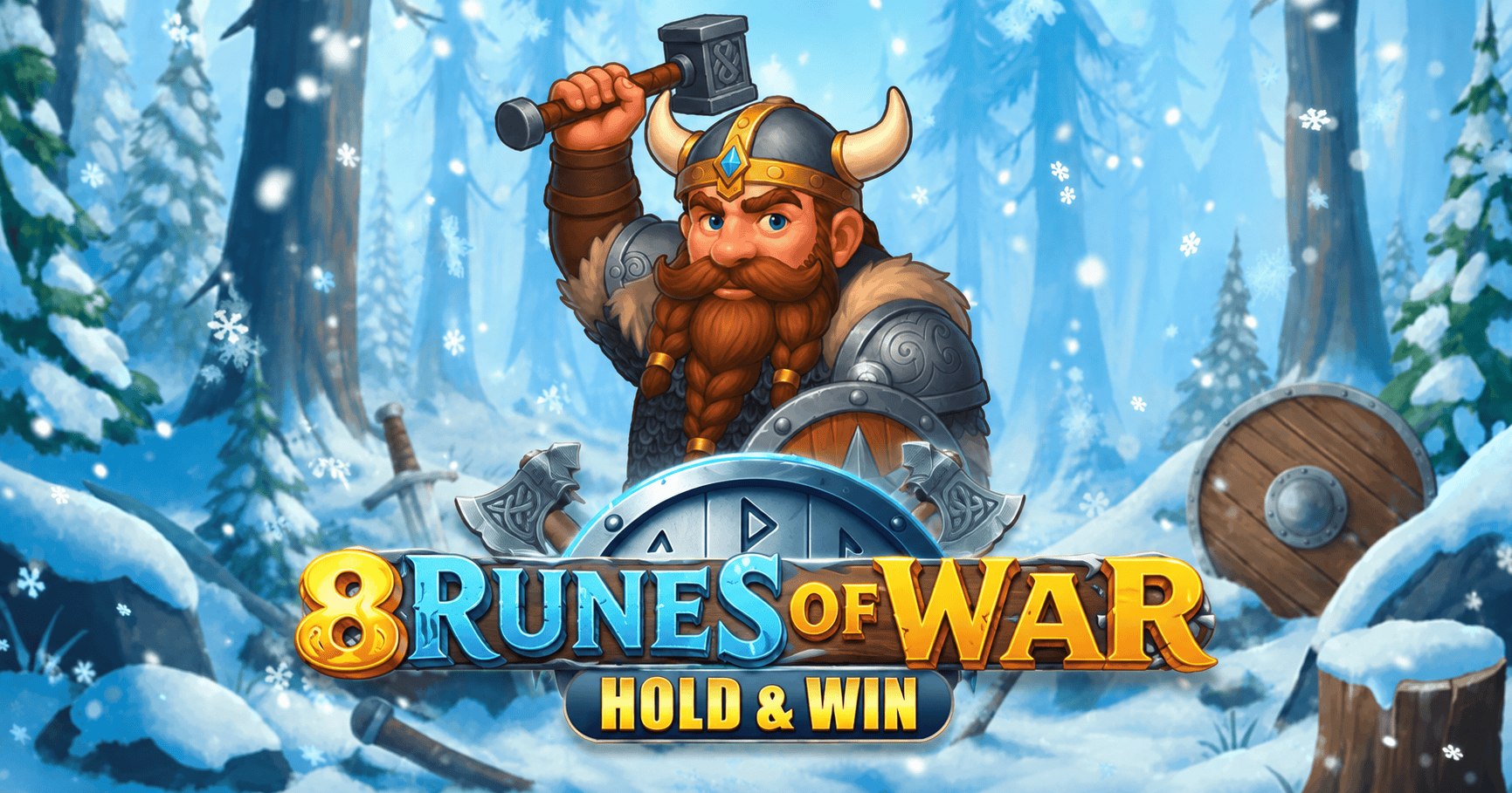 8 Runes of War: Hold and Win Slot Demo by Toucan Royale slot cover image