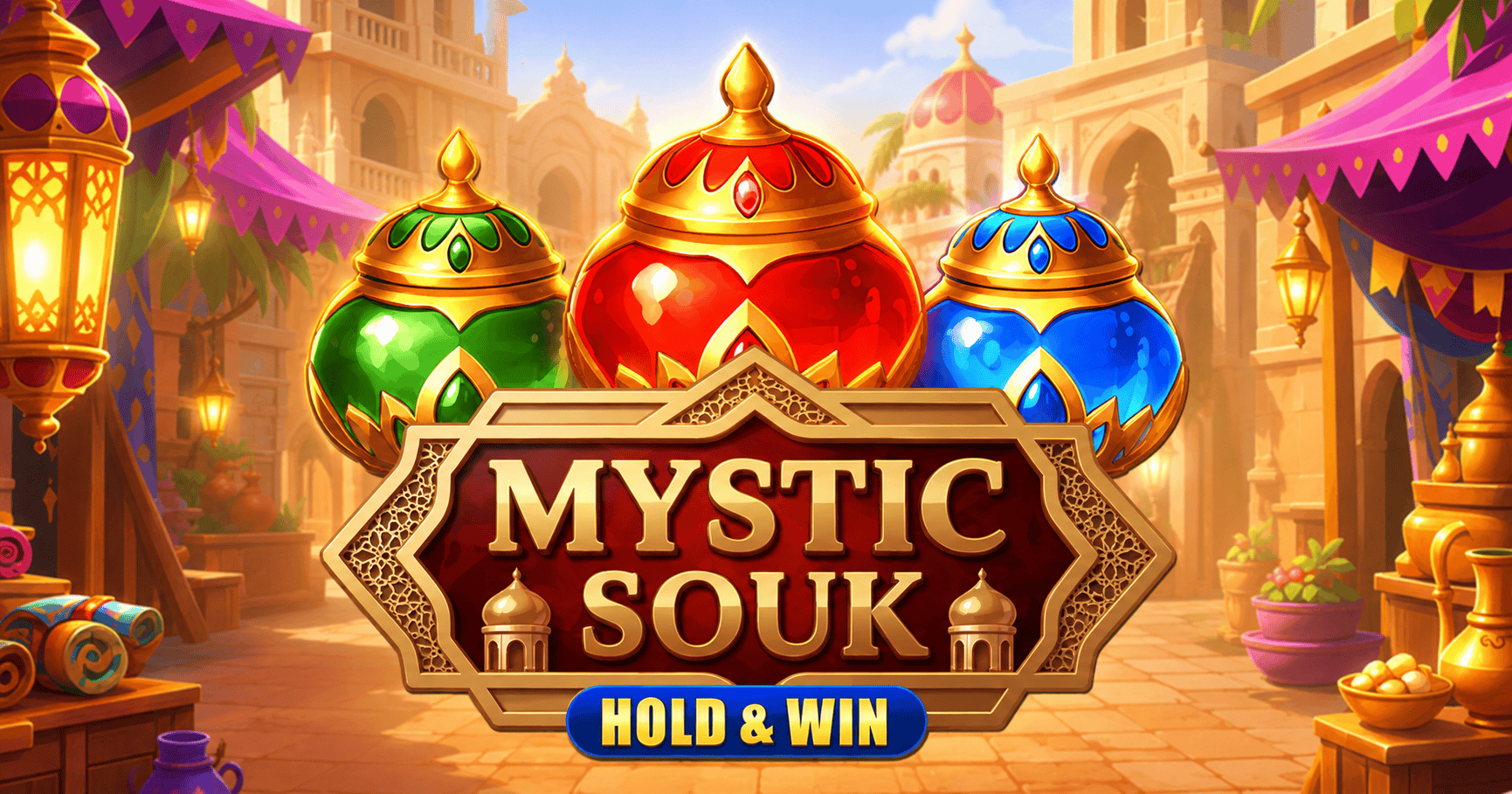 Mystic Souk: Hold and Win Slot Demo by Toucan Royale slot cover image