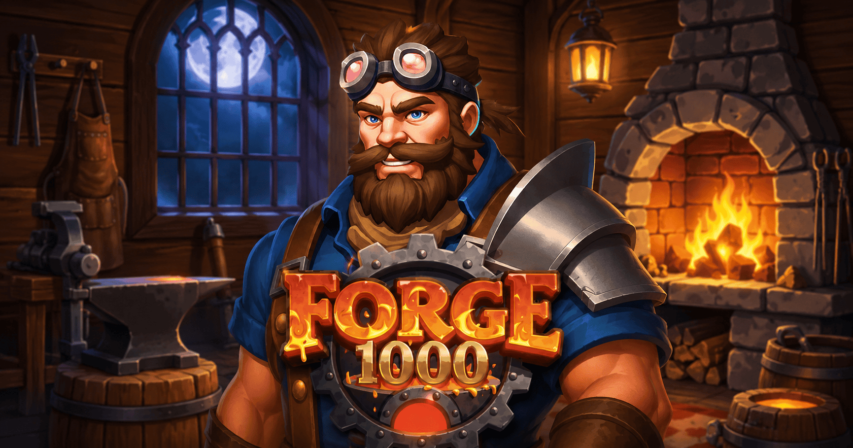 Forge 1000 Slot Demo by Uppercut Gaming slot cover image