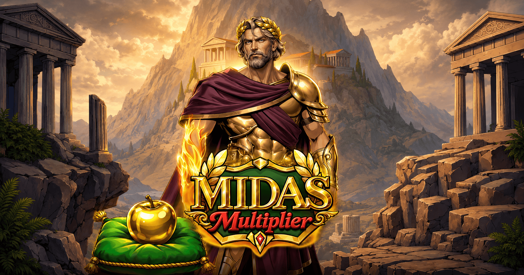 Midas Multiplier Slot Demo by Valkyrie slot cover image