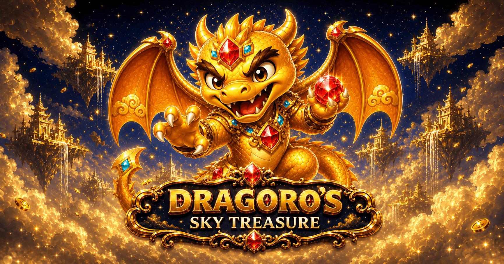 DragoroSkyTreasure Slot Demo by Veles Labs slot cover image