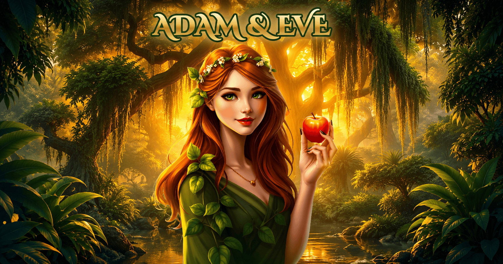 Adam and Eve Slot Demo by Venos Studio slot cover image