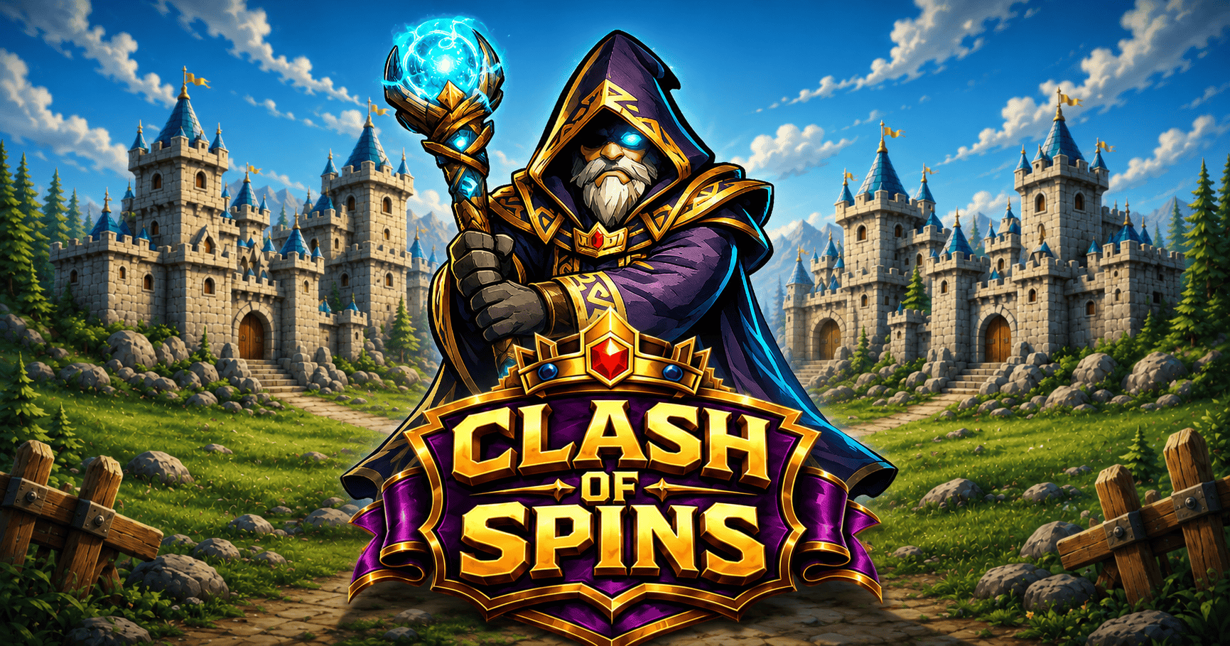 Clash of Spins Slot Demo by Venos Studio slot cover image