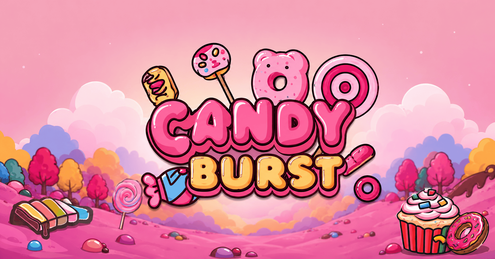 Candy Burst Slot Demo by Vesper Studios slot cover image
