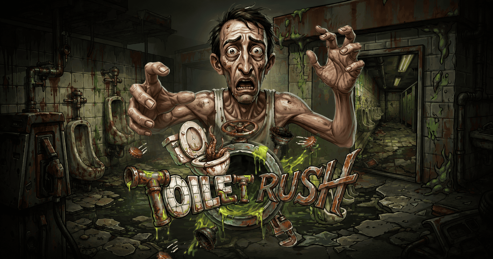 Toilet Rush Slot Demo by Whale Games slot cover image