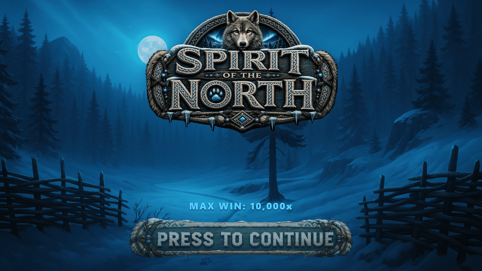 Spirit of the North slot intro screen