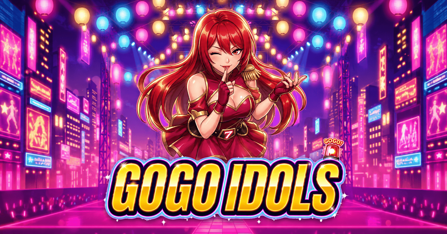 GOGO Idols! Slot Demo by Wires Games slot cover image