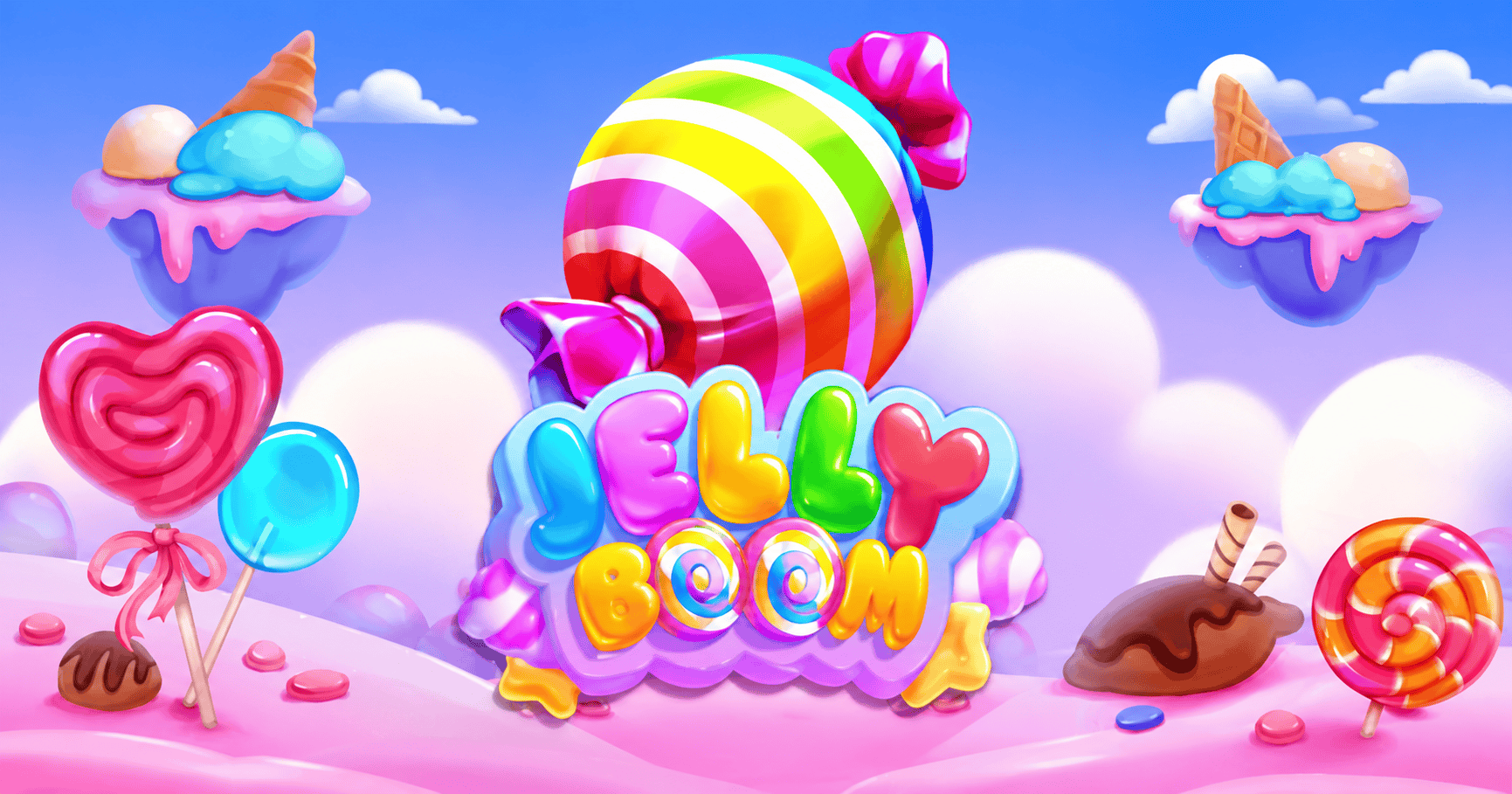 Jelly Boom Slot Demo by Yosip Gaming slot cover image
