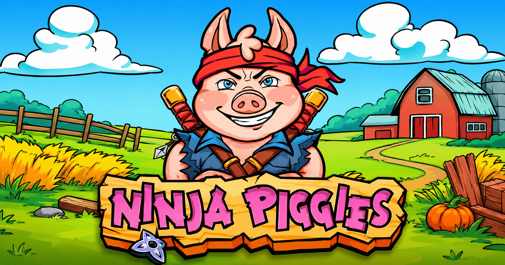 Ninja Piggies Slot Demo by Yosip Gaming slot cover image