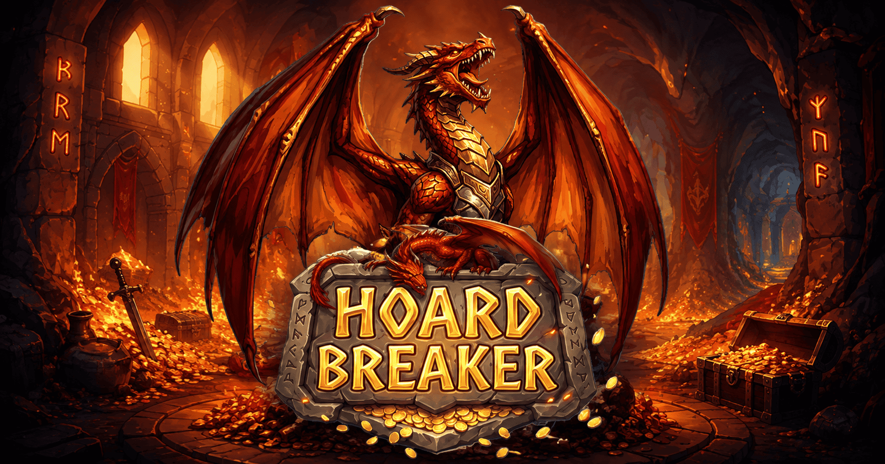 Hoard Breaker Slot Demo by 10000x slot cover image