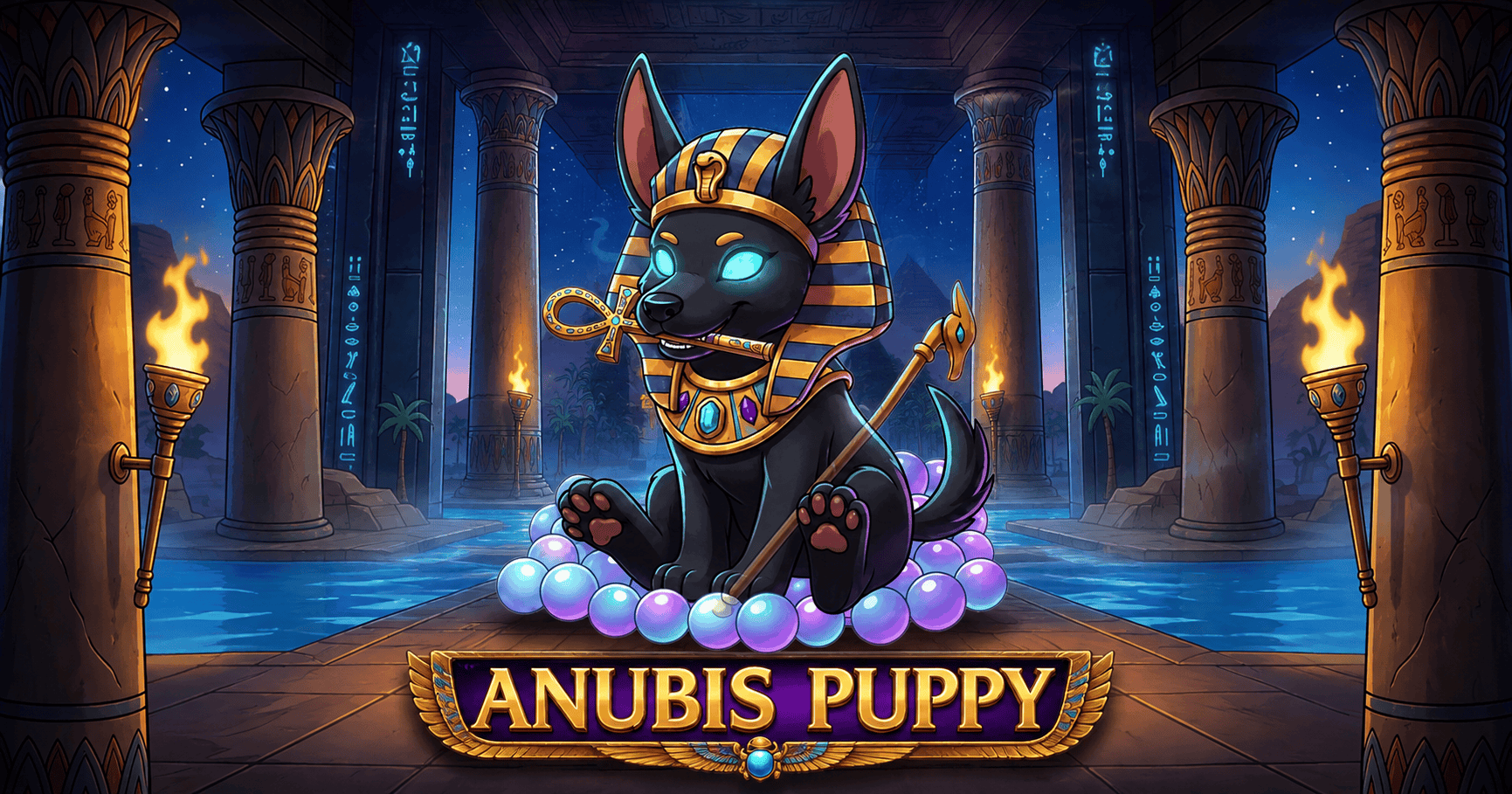 Anubis Puppy Slot Demo by 16.12 Games slot cover image