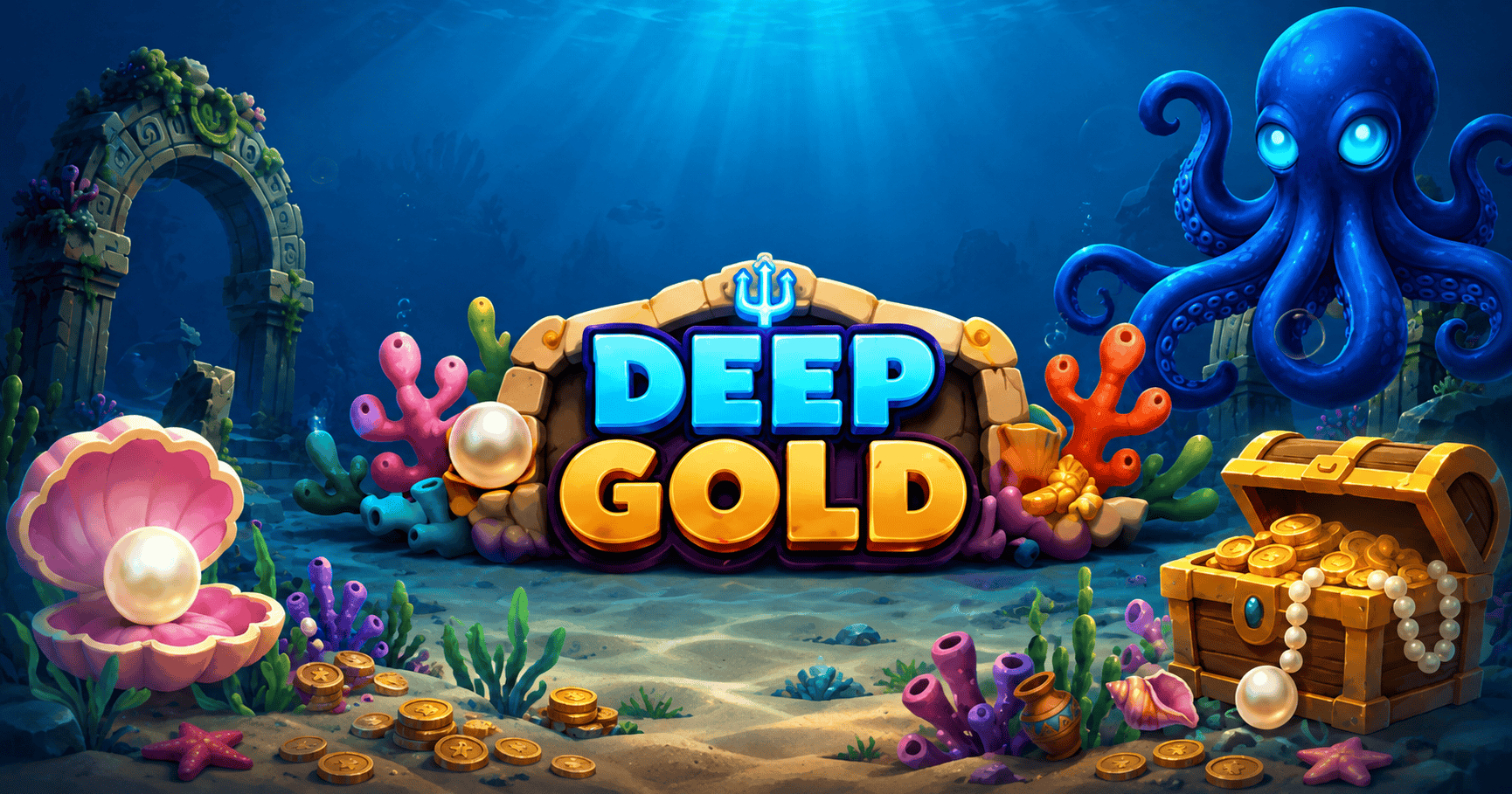 Deep Gold Slot Demo by 3cups slot cover image