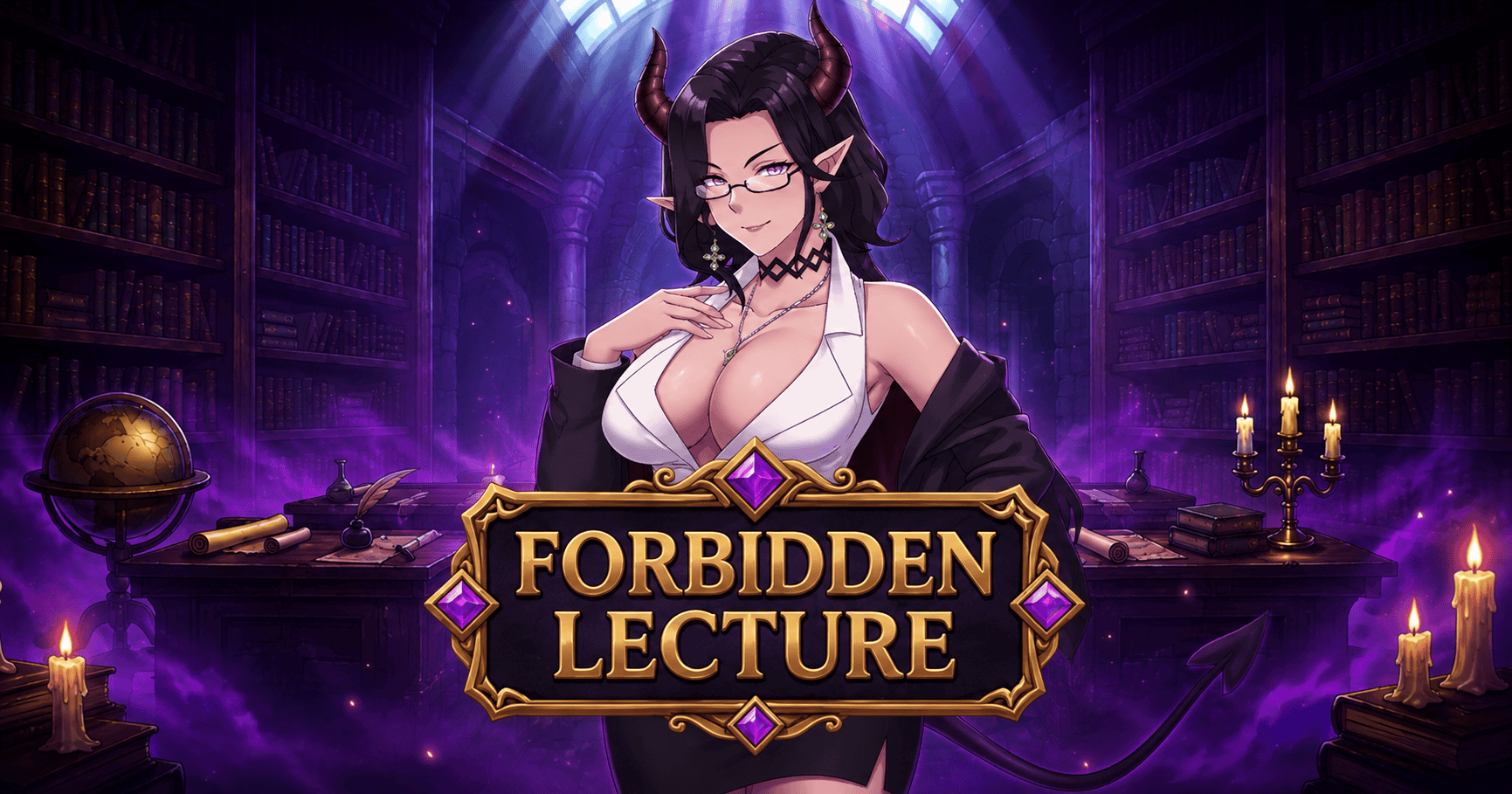 Forbidden Lecture Slot Demo by 3one Studios slot cover image