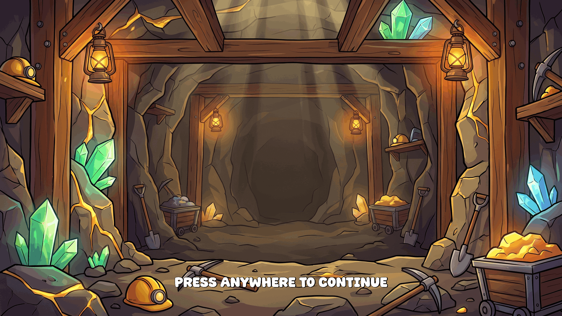 Gold Digger slot intro screen