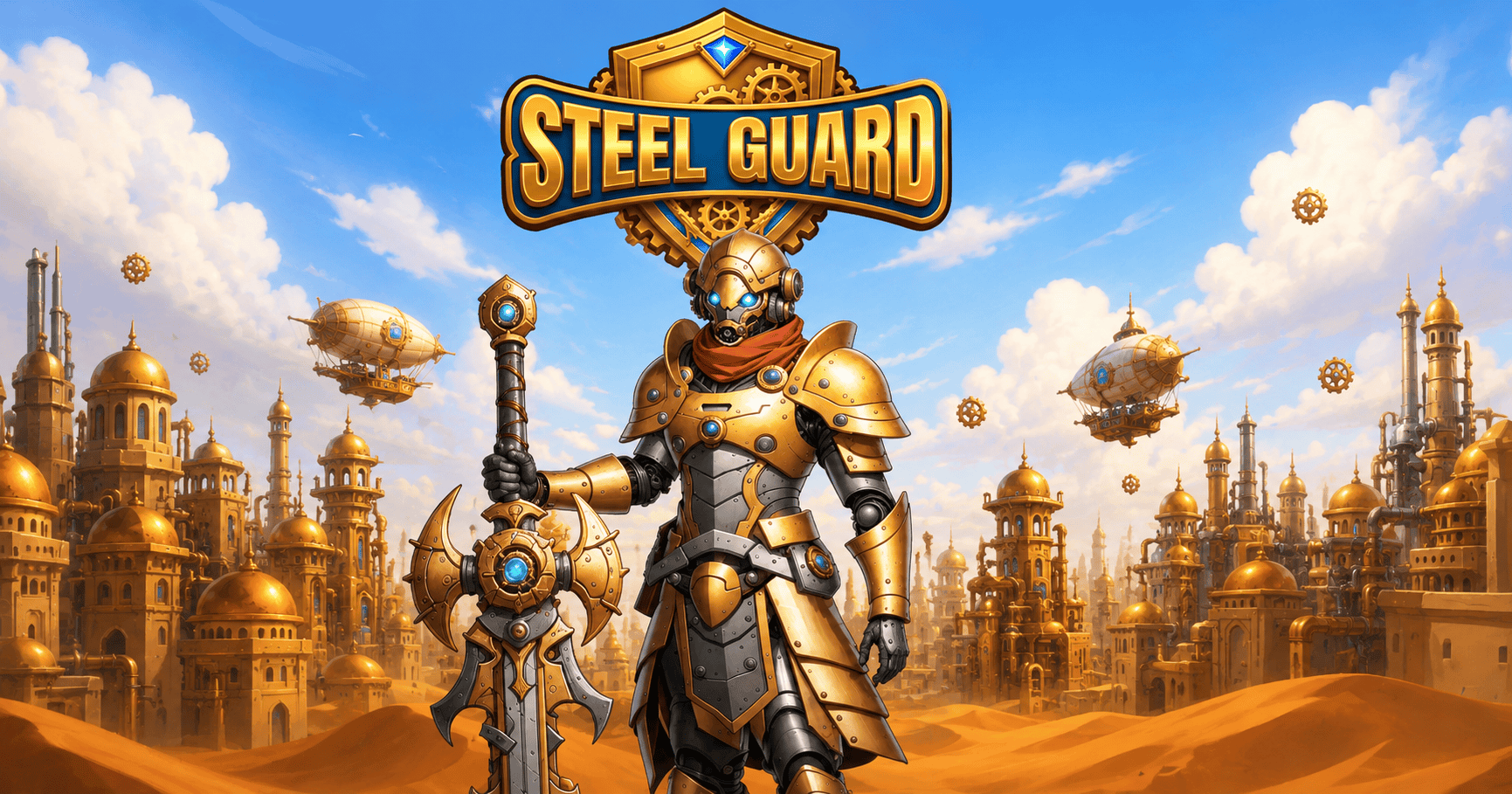 Steel Guard Slot Demo by Arcadia Gaming slot cover image
