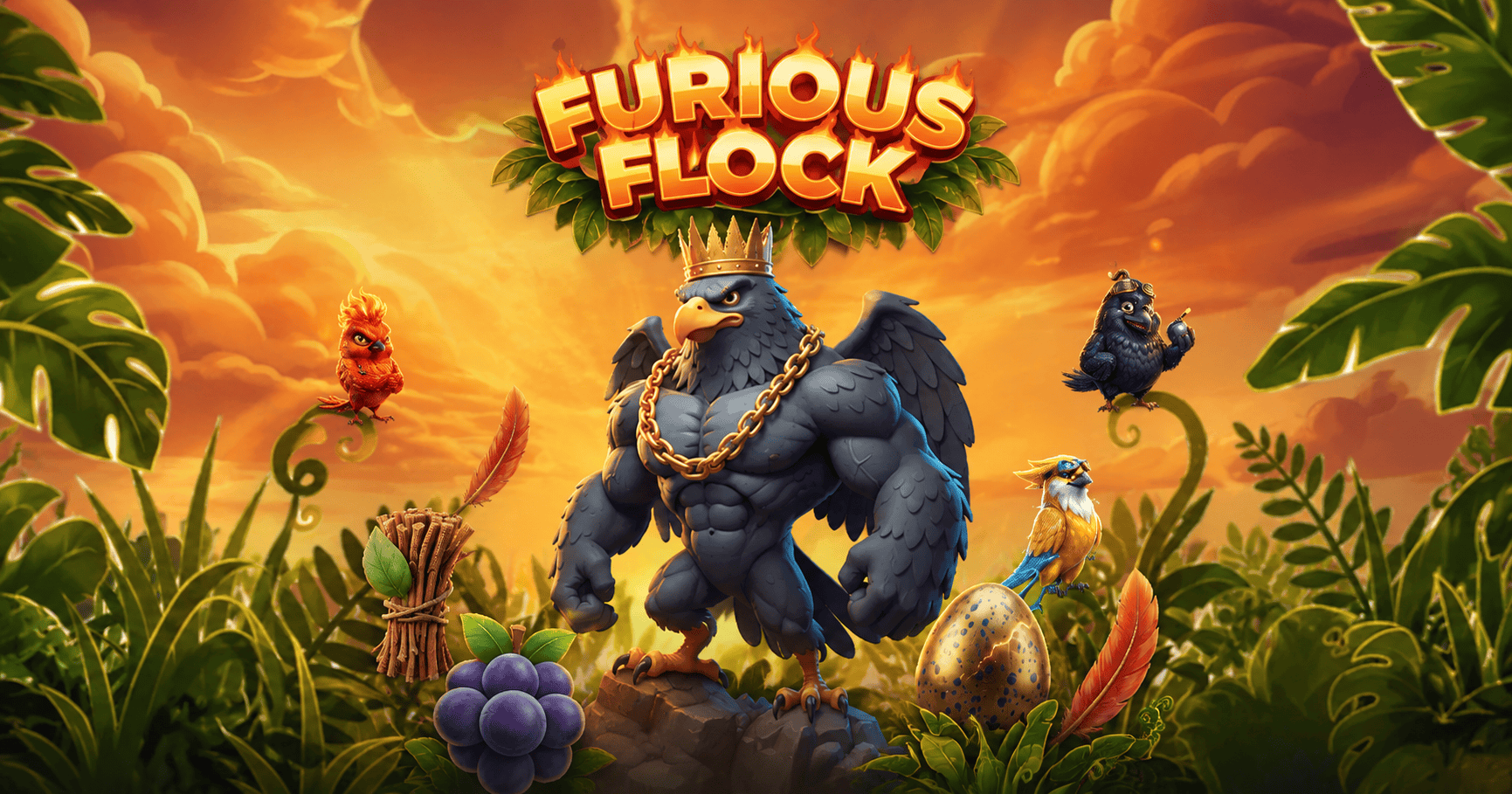 Furious Flock Slot Demo by Ath Games slot cover image