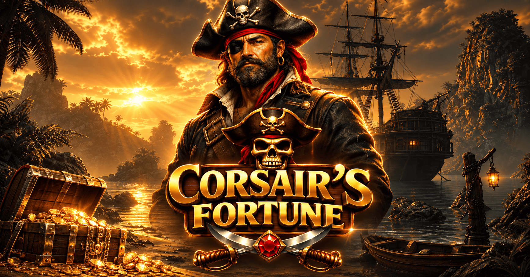 Corsairs Fortune Slot Demo by Aureum slot cover image
