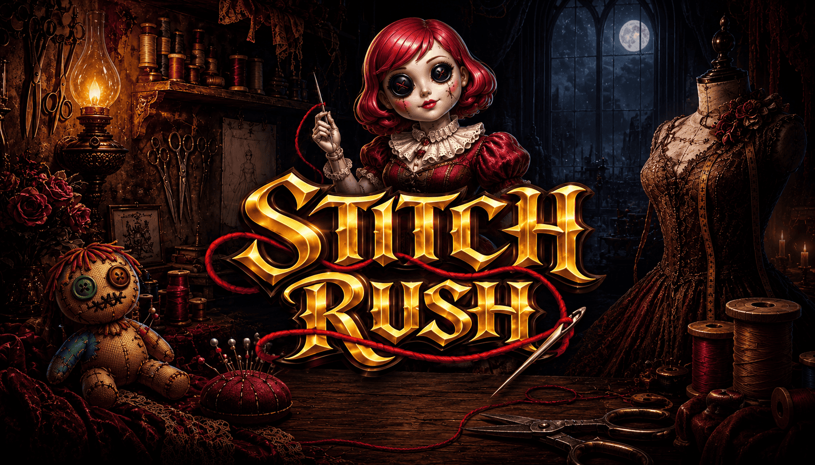 Stitch Rush Slot Demo by Avadrop Games slot cover image