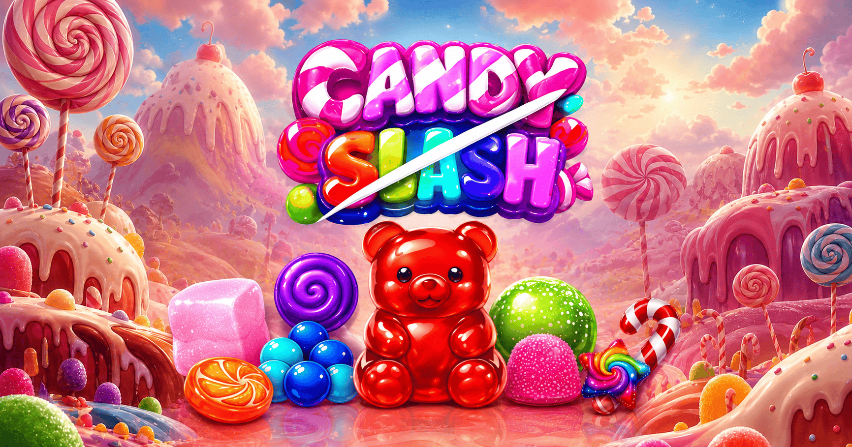 Candy Slash Slot Demo by Ava Studio slot cover image