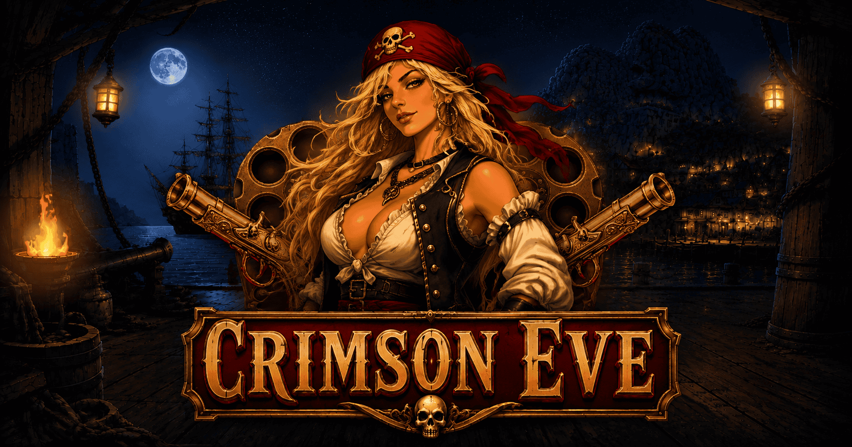 Crimson Eve Slot Demo by Avs Games slot cover image