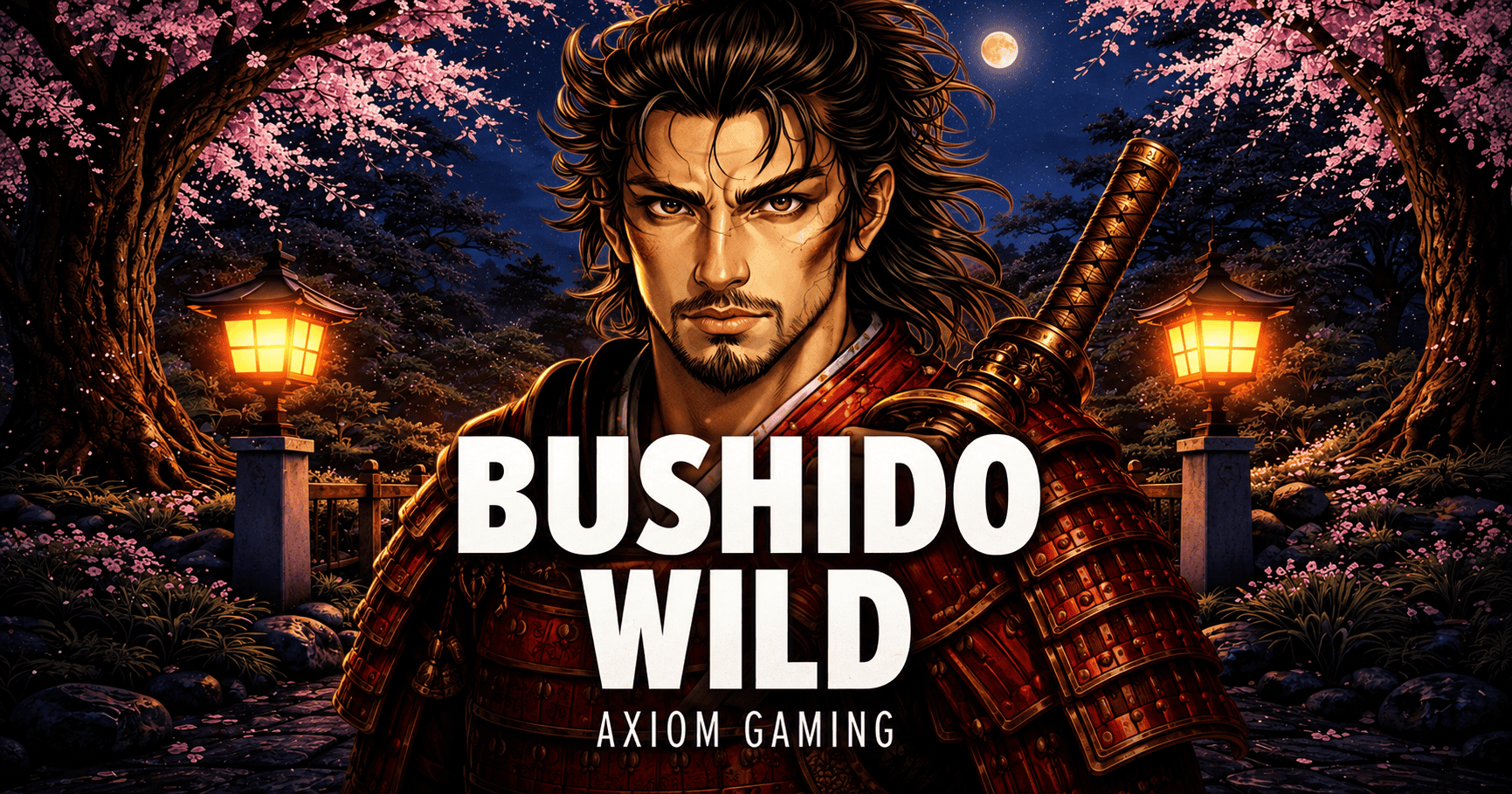 Bushido Wild Slot Demo by Axiom Gaming slot cover image