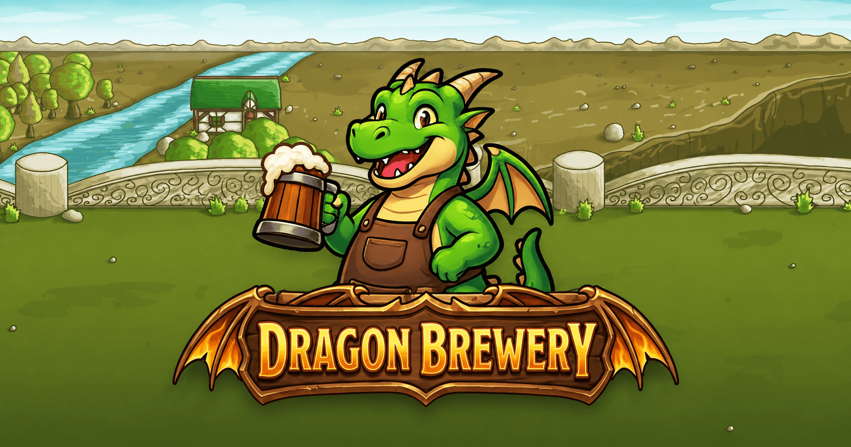 Dragon Brewery Slot Demo by AxisFrame Gaming slot cover image
