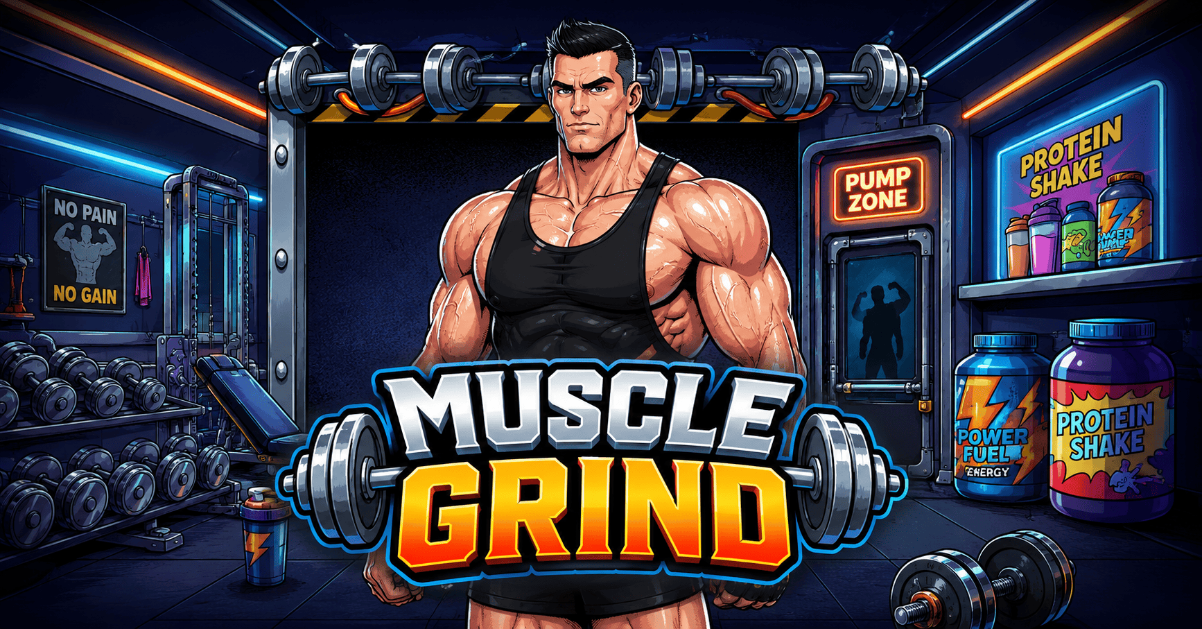 Swole Chad Slot Demo by AxisFrame Gaming slot cover image