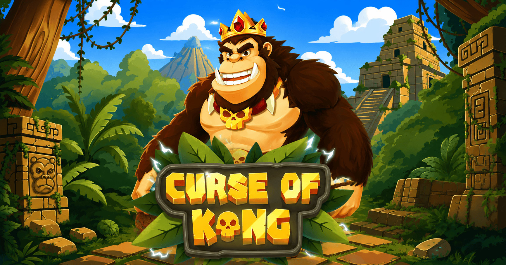 Curse of Kong Slot Demo by Bad Decision Gaming slot cover image
