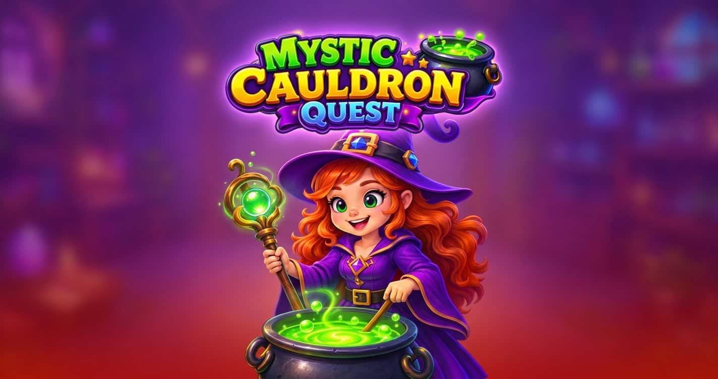 Mystic Cauldron Quest Slot Demo by Baddie slot cover image